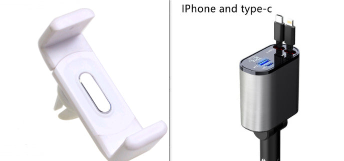 Car Phone Holder For Phone In Car Air Vent Mount Stand No Magnetic Mobile Phone Holder Universal Gravity Smartphone Cell Support